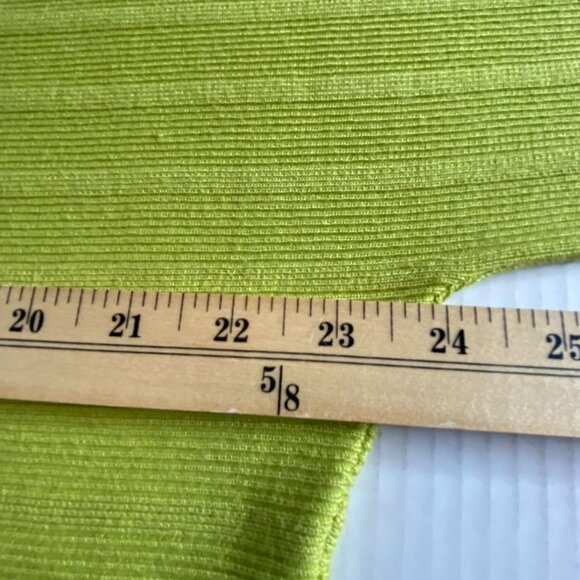 Belldini Moss Green Ribbed Sweater with Flare Sleeves Size XL Romantic Boho Y2K - Picture 9 of 11